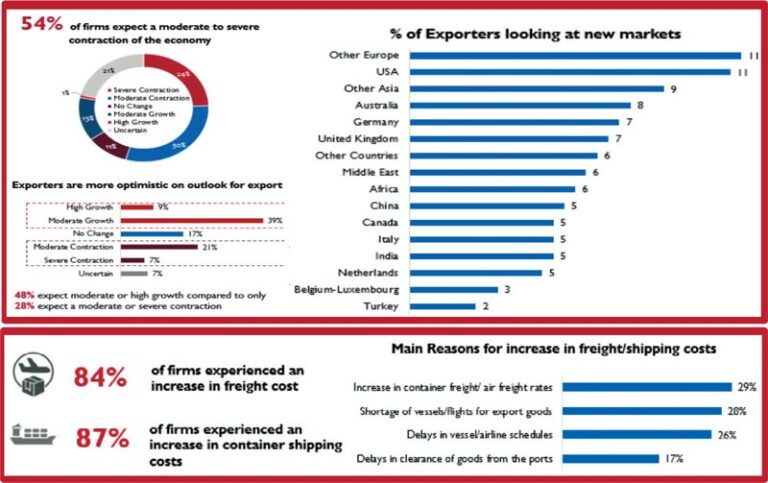 Most Sri Lankan Exporters Grappled with high costs and shortages in